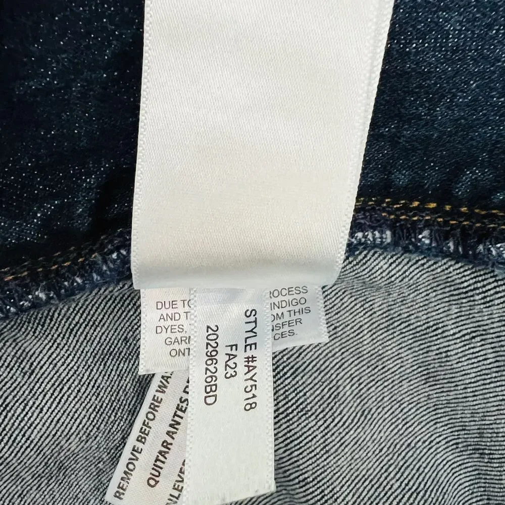 J Crew Jeans Men's 36X30 Blue Straight Leg Denim (Measures 36X29)